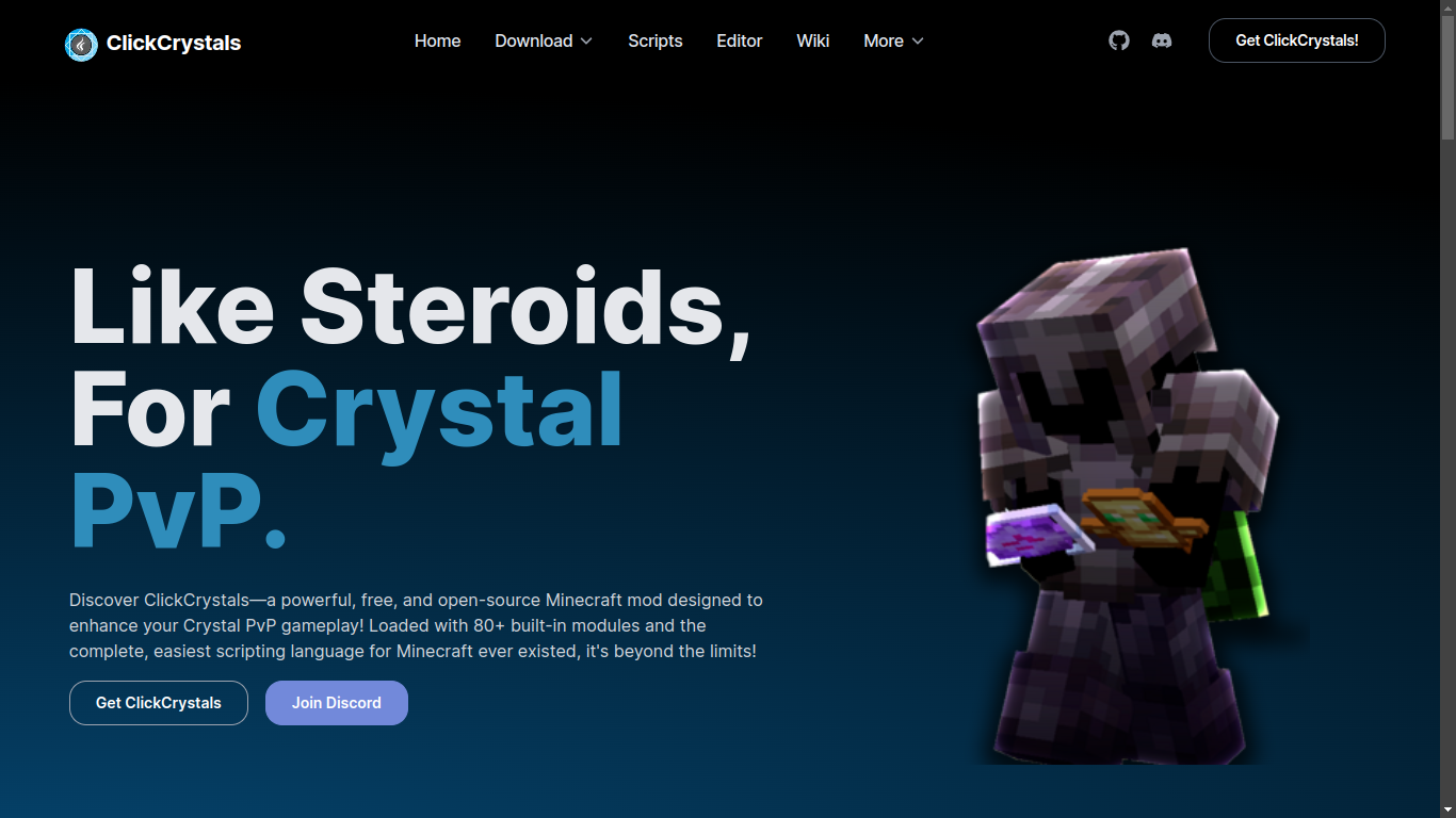 ClickCrystals Website (Next.js)